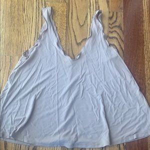 Thin tan tank top